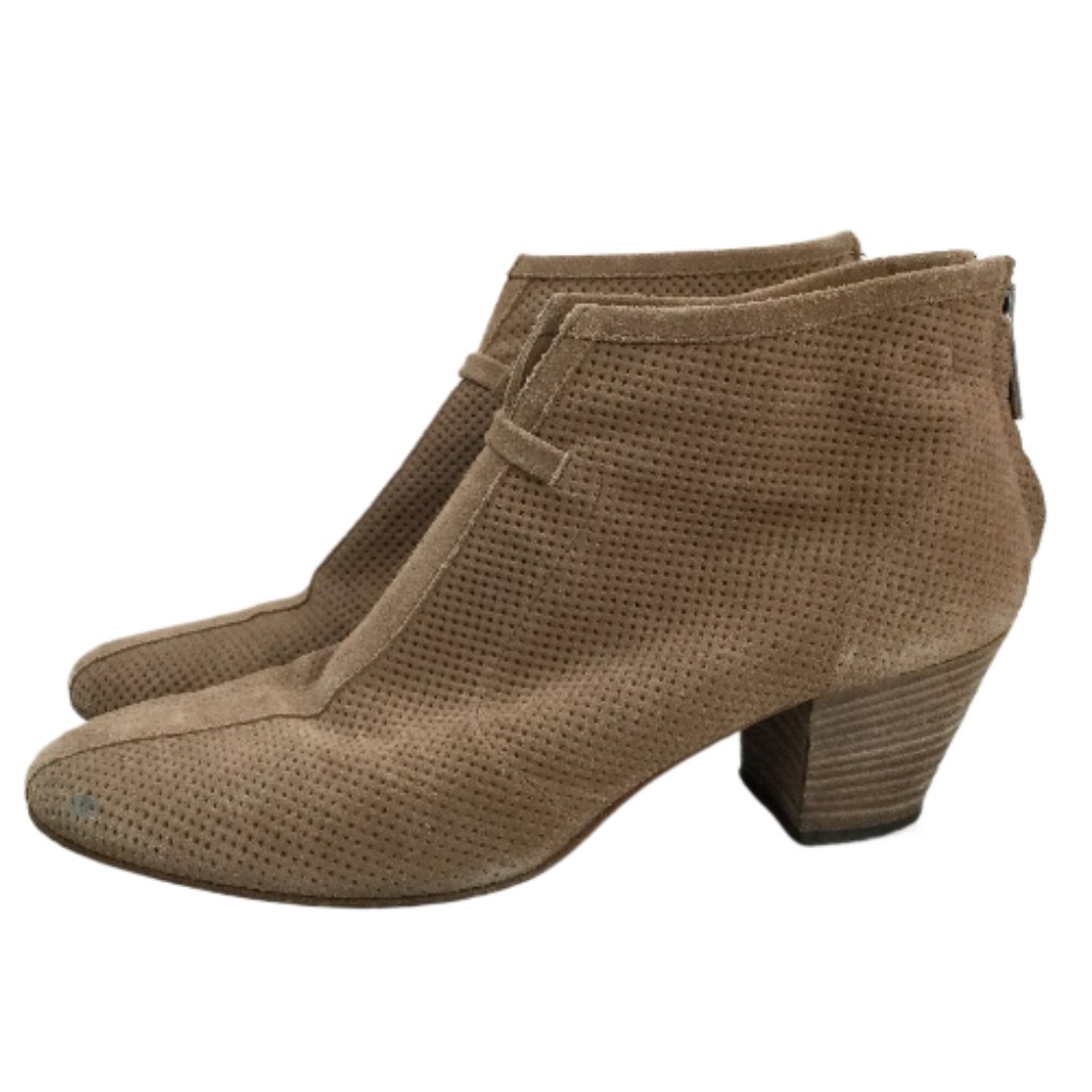 Aquatalia Tan Booties 8